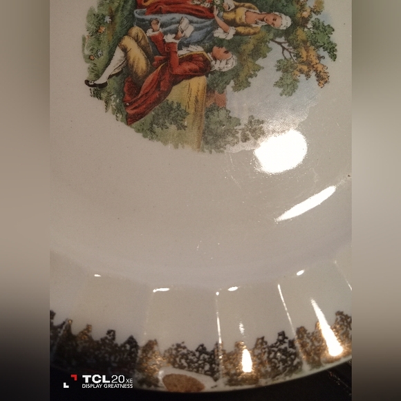 6- vintage Cronin China co. 7.5in salad plates - Picture 2 of 12